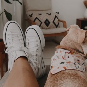 Converse Chuck Taylor All Star Canvas Platform High Top Sneakers